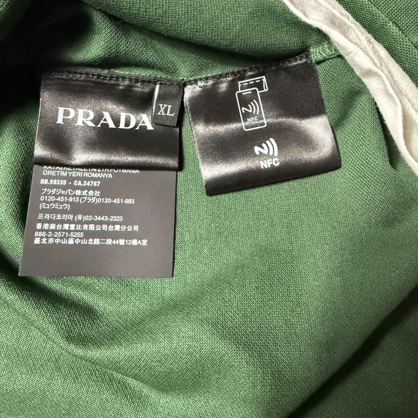 PRADA - Long-sleeved Cotton Polo