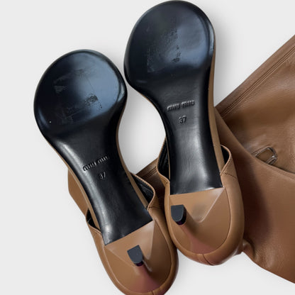 MIU MIU - Thong Tall Boots (SZ 37)