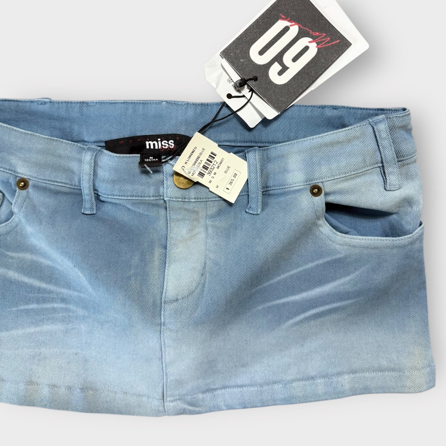 MOWALOLA -MISS SIXTY Denim Miniskirt