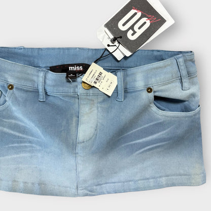 MOWALOLA -MISS SIXTY Denim Miniskirt