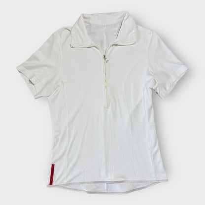 PRADA - VTG RED TAG QUARTER ZIP