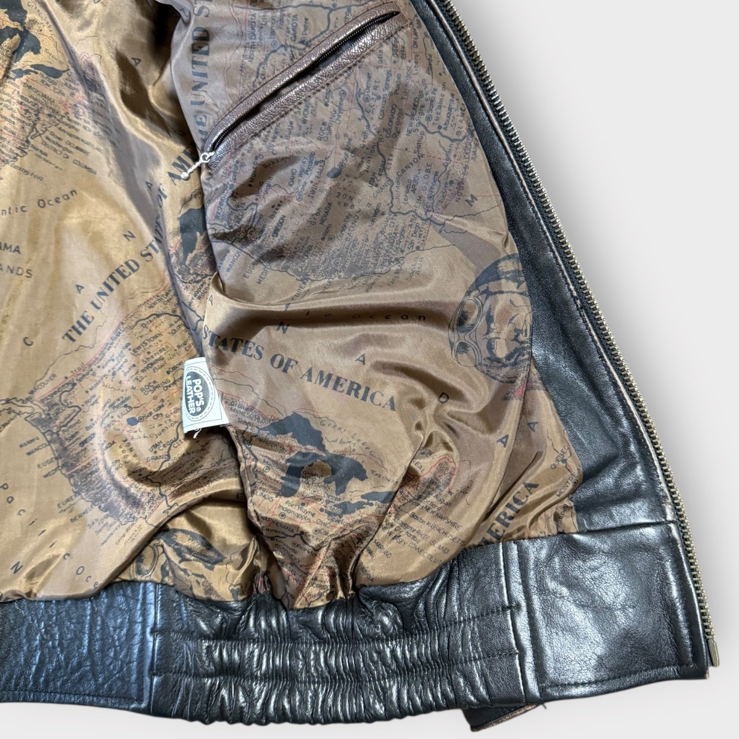 VTG - Pop's Leather Leather Jacket