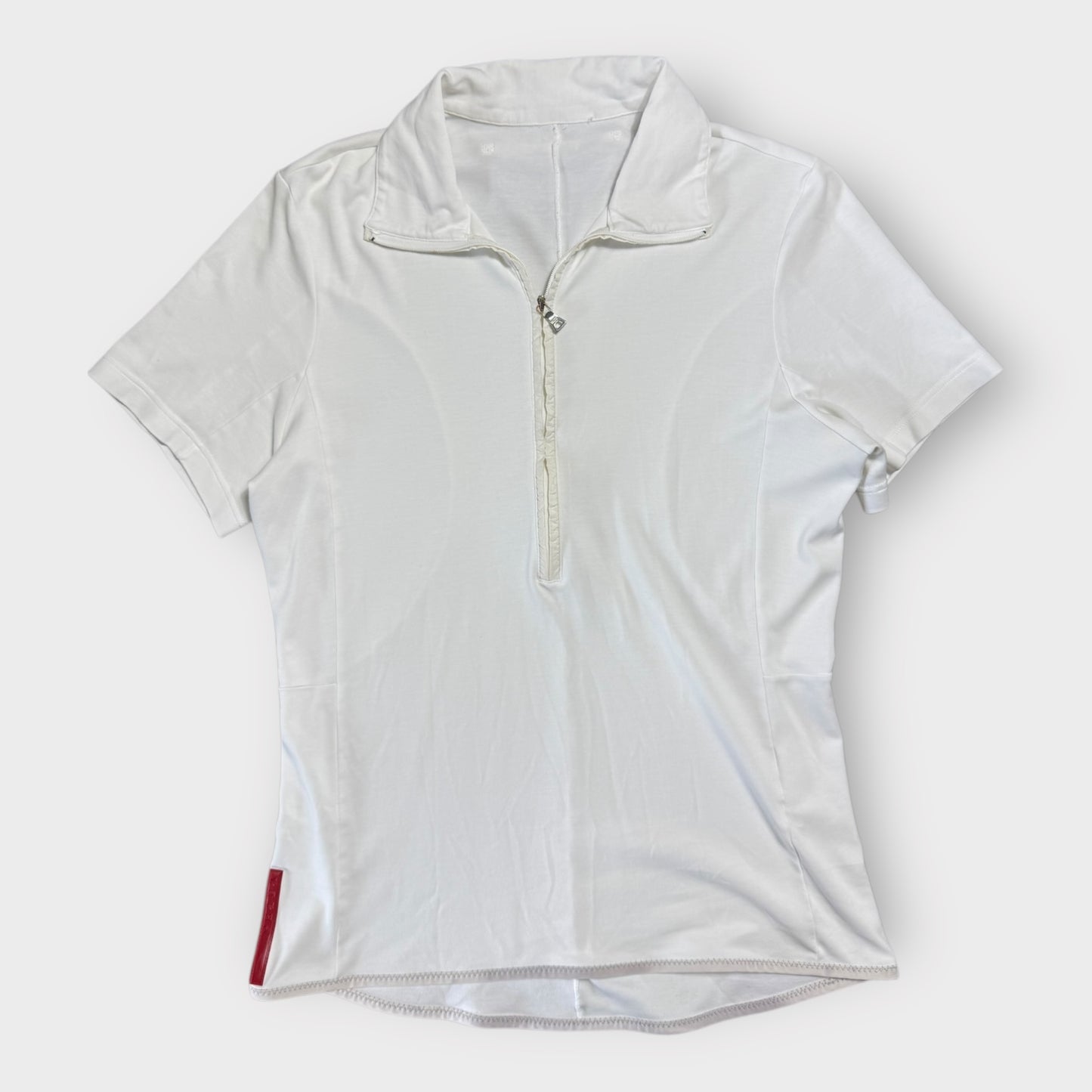 PRADA - VTG RED TAG QUARTER ZIP