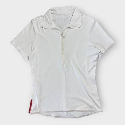 PRADA - VTG RED TAG QUARTER ZIP