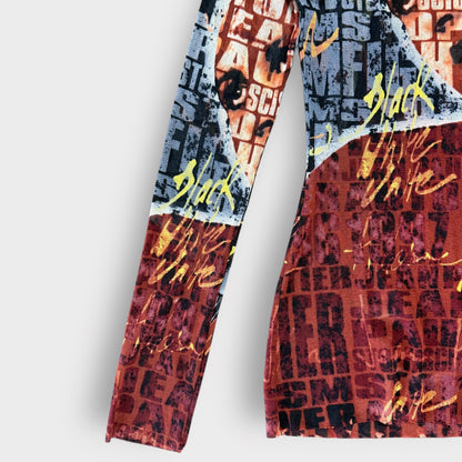 JEAN PAUL GAULTIER - F/W '97 Fight Racism Mesh