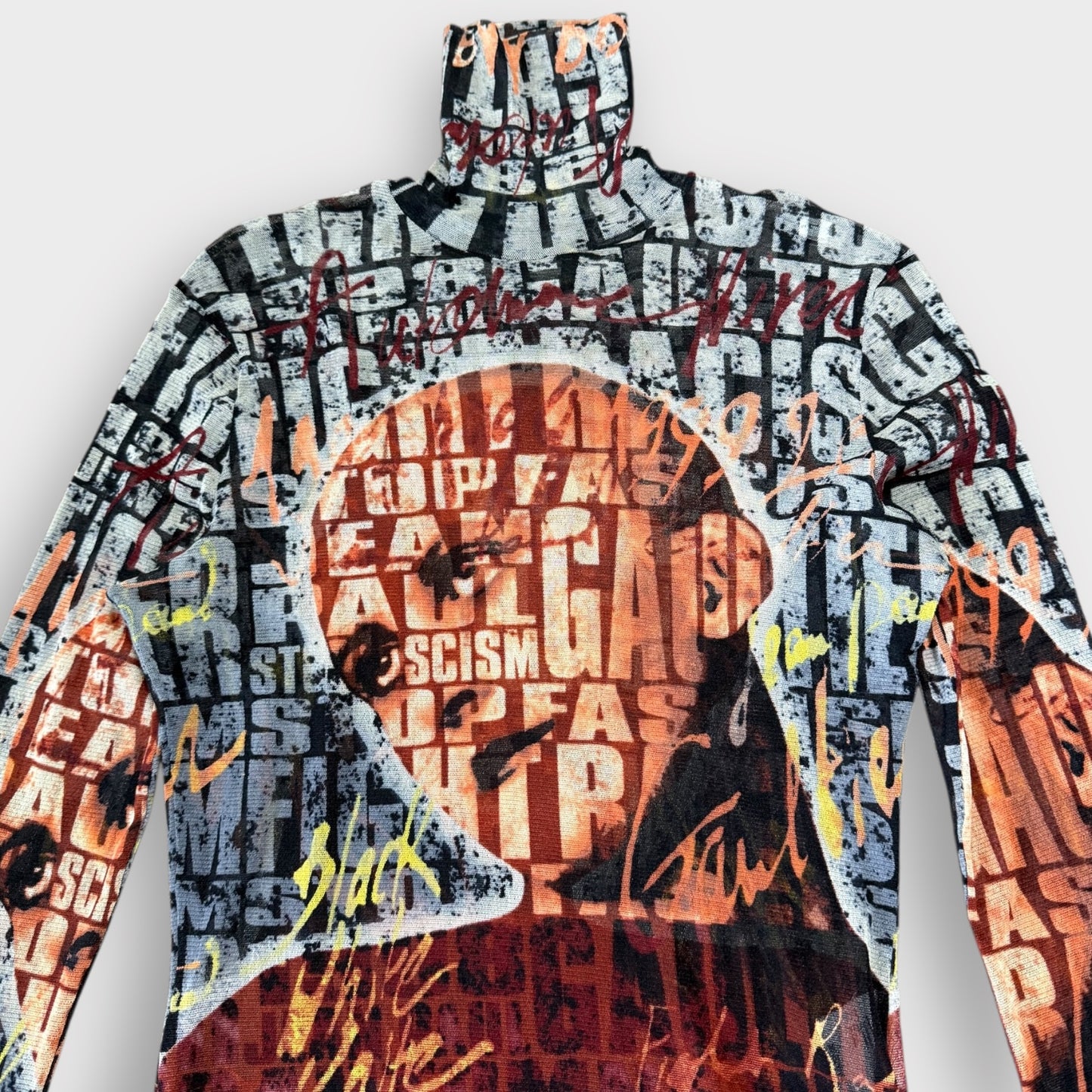 JEAN PAUL GAULTIER - F/W '97 Fight Racism Mesh