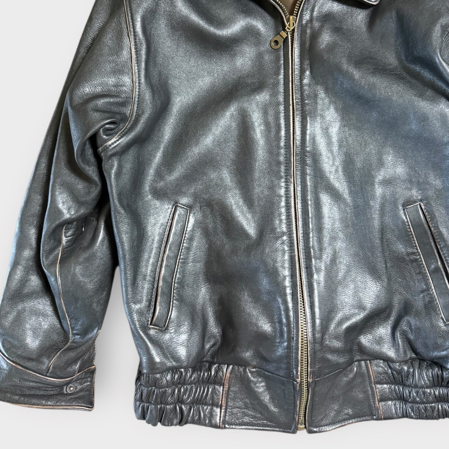 VTG - Pop's Leather Leather Jacket
