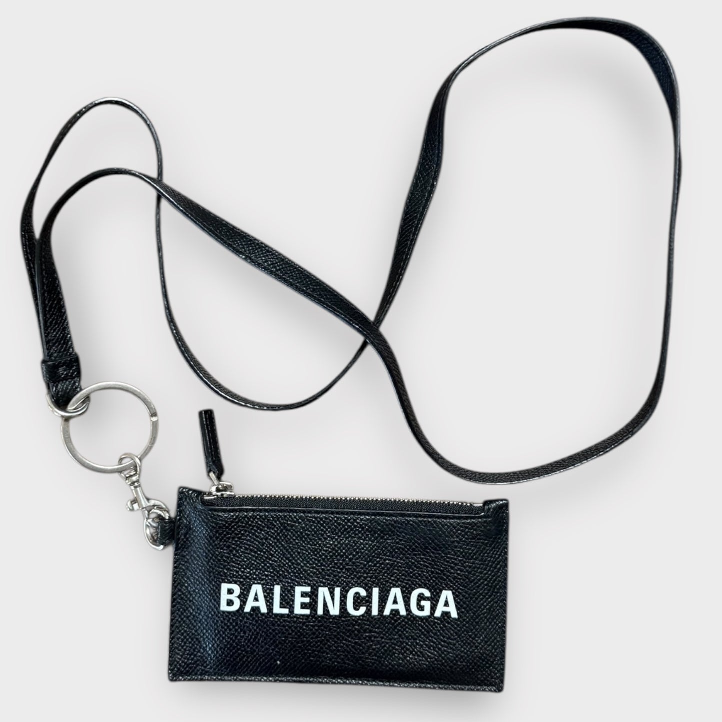 BALENCIAGA - Card Holder on Keychain