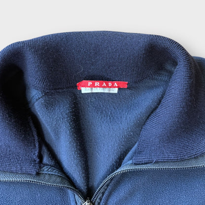 PRADA - Vintage Fleece Quarter Zip