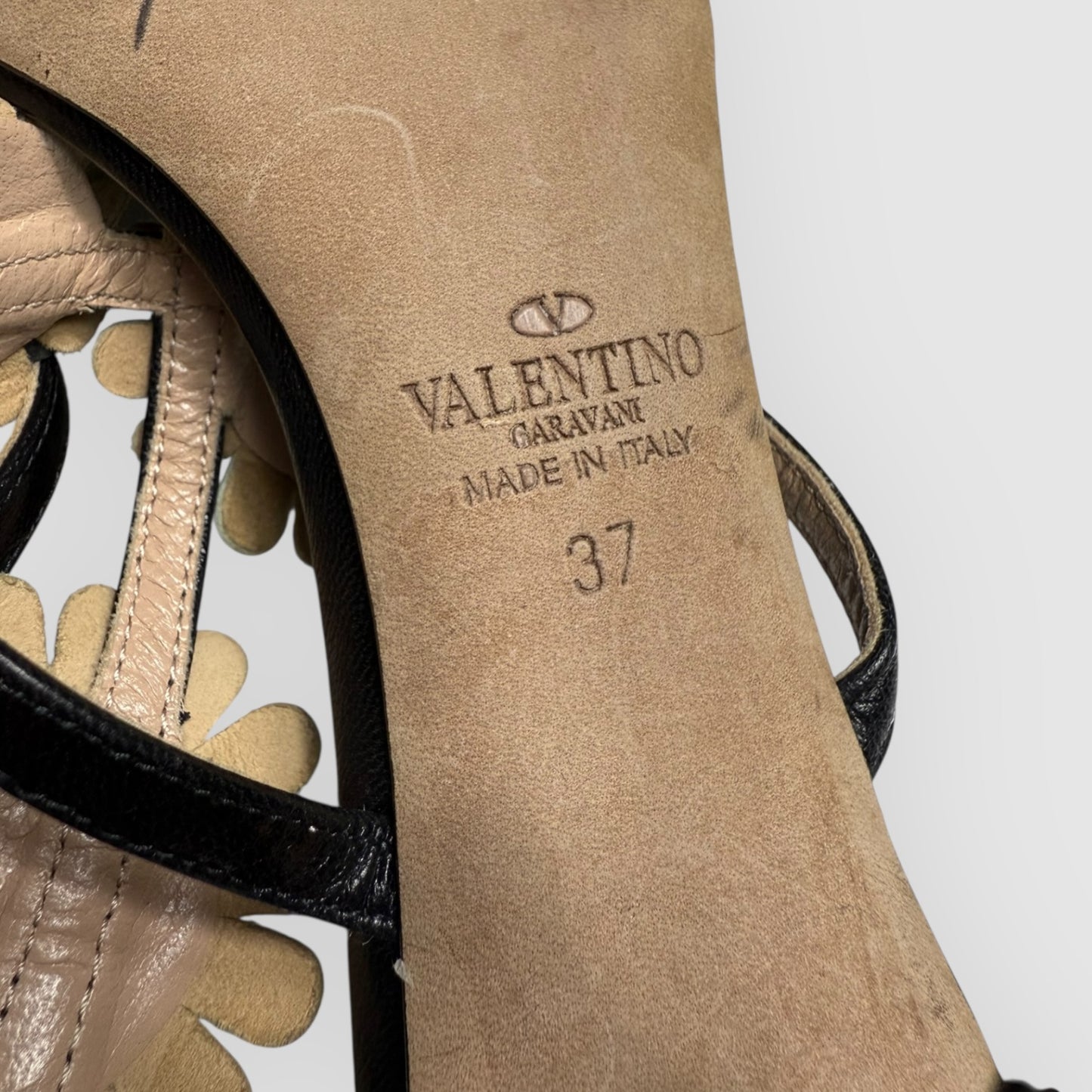VALENTINO - FW 2015 "Love Me Not" Leather Sandals