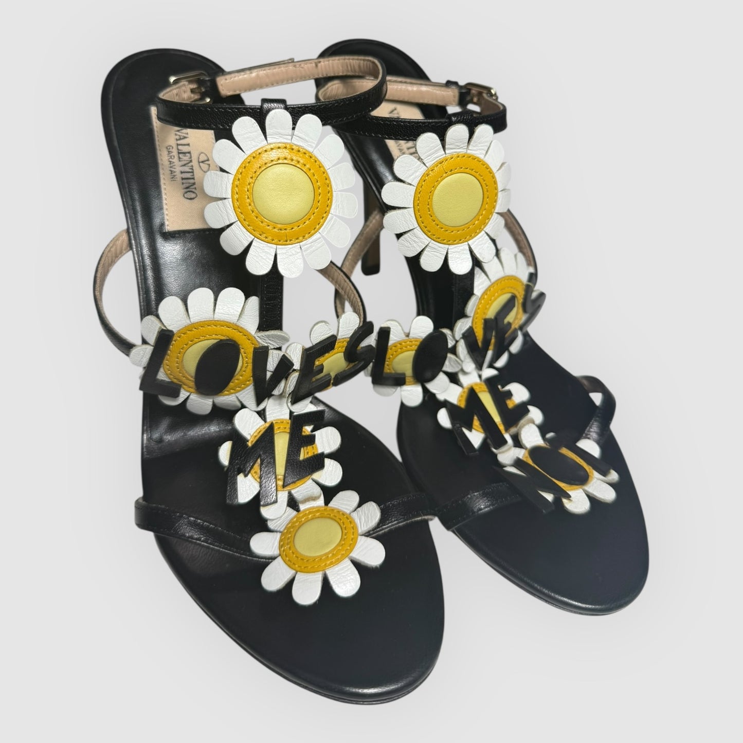 VALENTINO - FW 2015 "Love Me Not" Leather Sandals