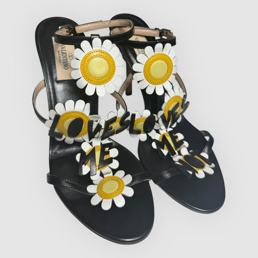 VALENTINO - FW 2015 "Love Me Not" Leather Sandals