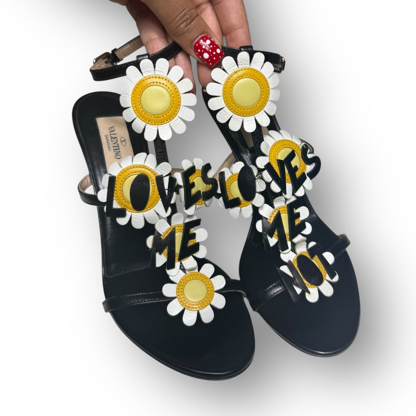 VALENTINO - FW 2015 "Love Me Not" Leather Sandals
