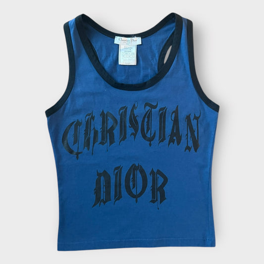 CHRISTIAN DIOR - 2002 Gothic Tank