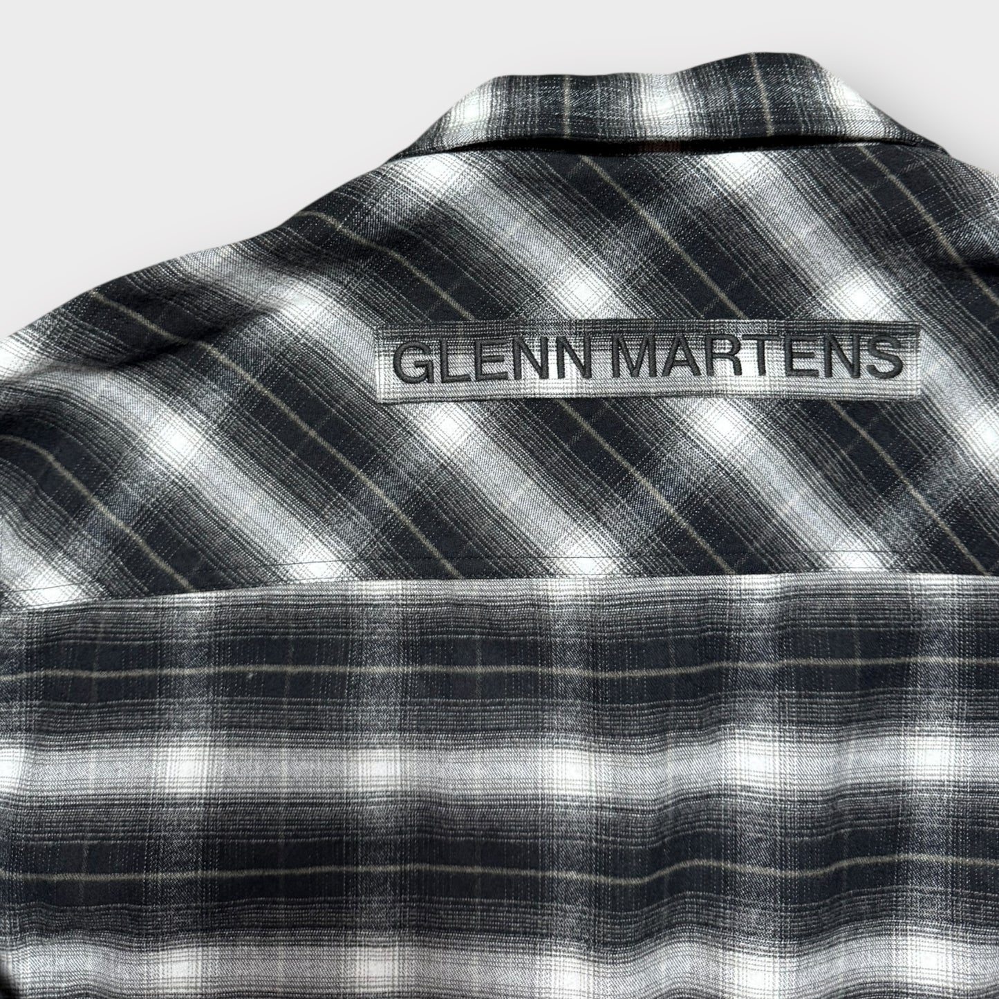 GLENN MARTENS/H&M - Plaid Overshirt Flannel