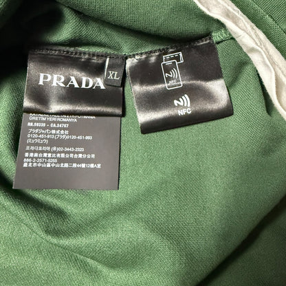 PRADA  - Long-sleeved Cotton Polo