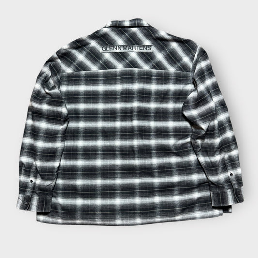 GLENN MARTENS/H&M - Plaid Overshirt Flannel