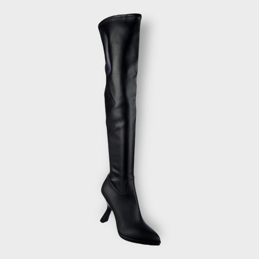 CHRISTIAN DIOR - D-Fiction Thigh High Boots