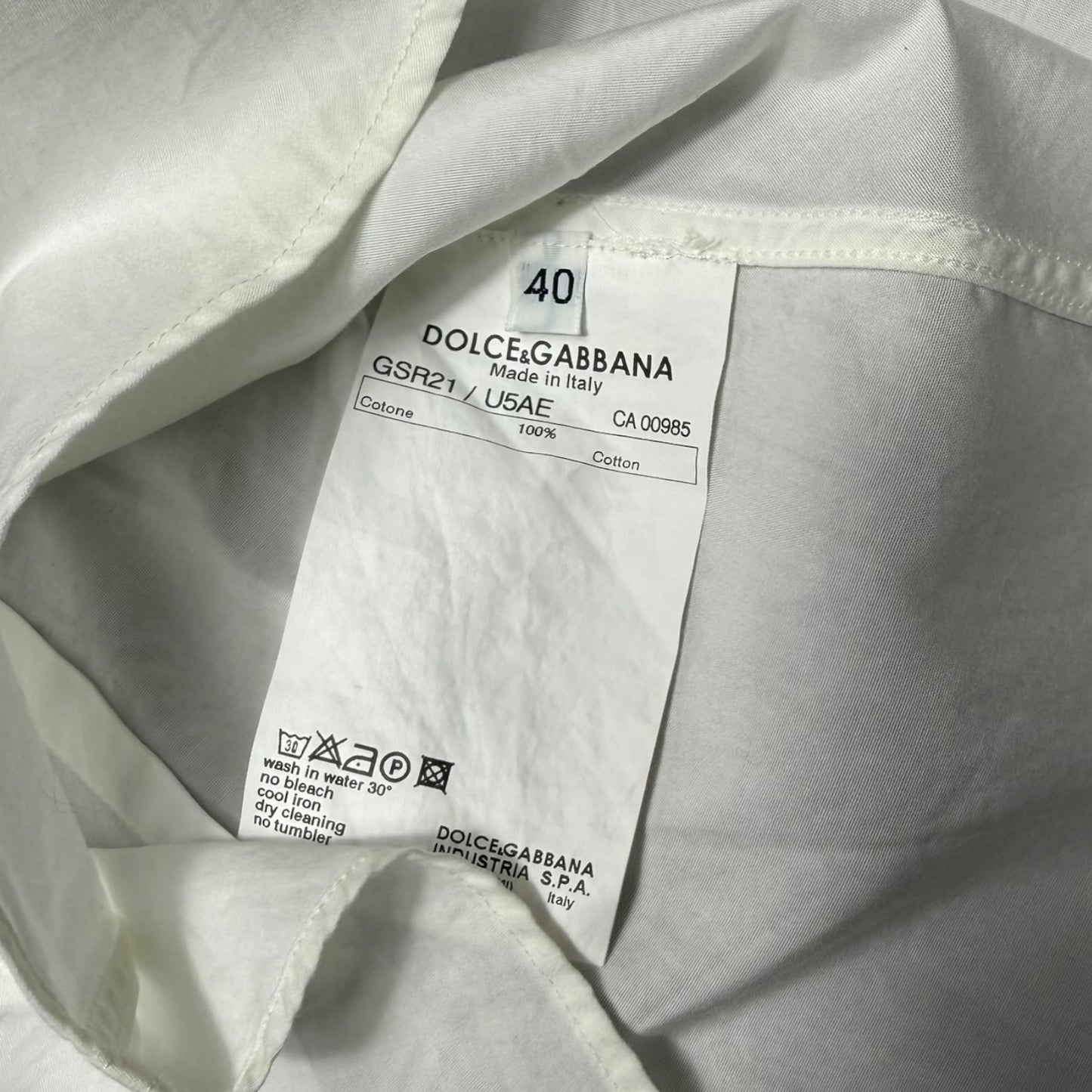 DOLCE & GABBANA - Slim Fit Collared Shirt