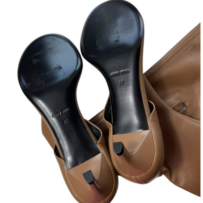 MIU MIU - Thong Tall Boots (SZ 37)