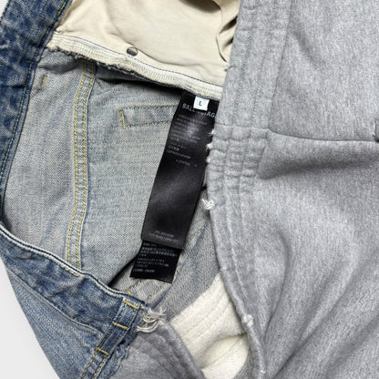 BALENCIAGA - Hybrid Baggy Flare Jeans