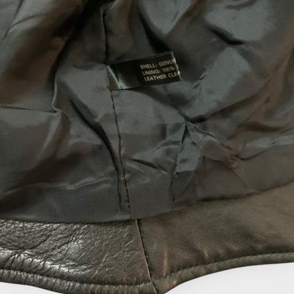 VTG - Michael Hoban North Beach Cropped Leather Jacket