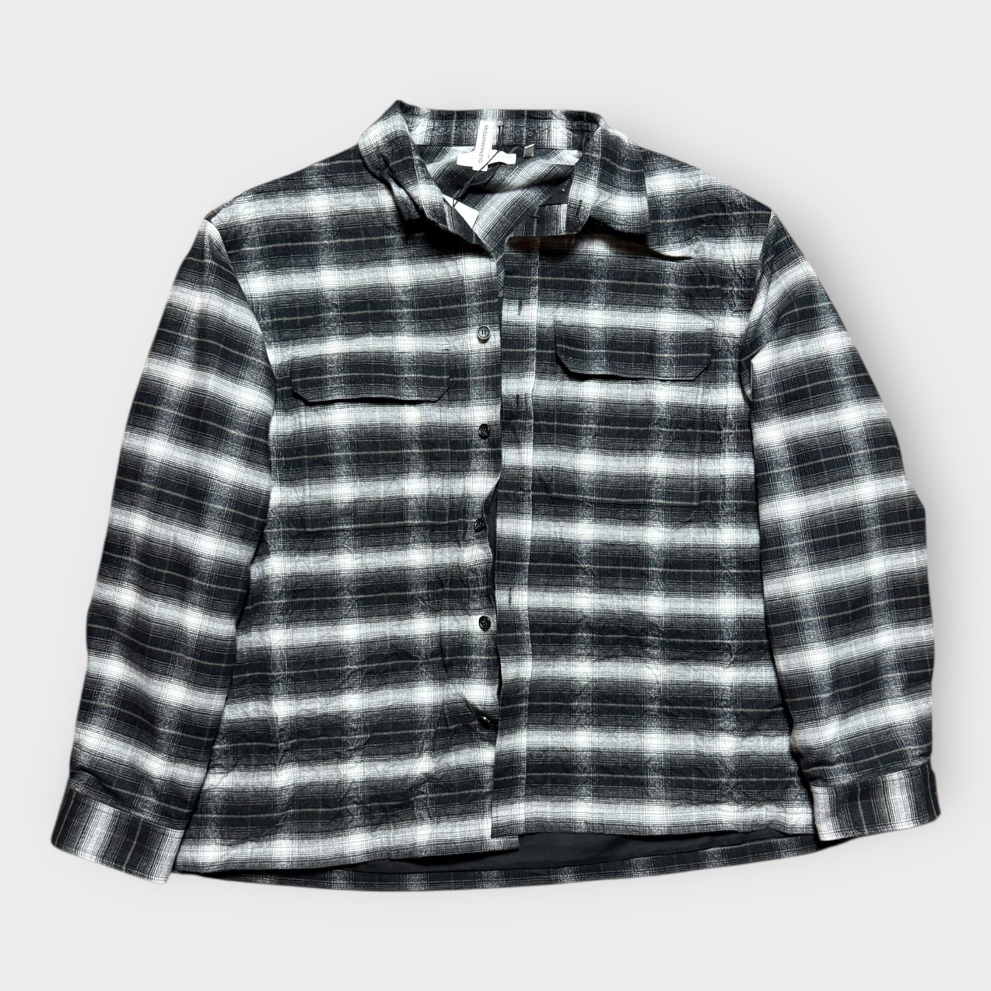 GLENN MARTENS/H&M - Plaid Overshirt Flannel