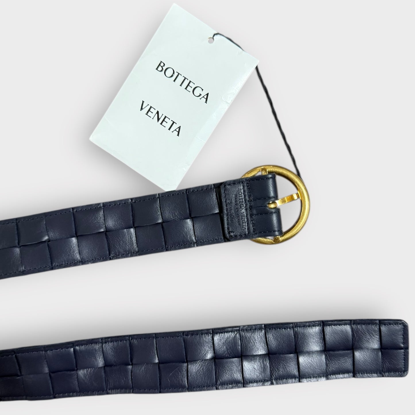 BOTTEGA VENETA - Intrecciato Belt