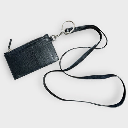 BALENCIAGA - Card Holder on Keychain