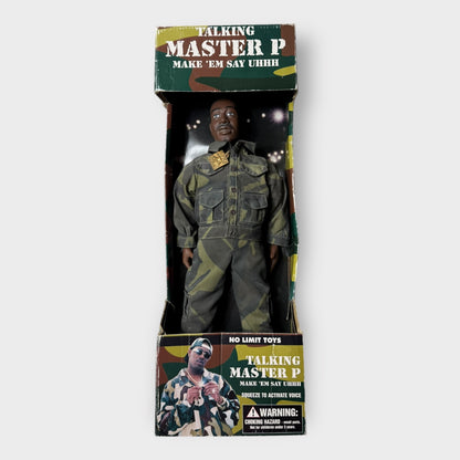 1998' No Limit Master P. 16" Talking figurine