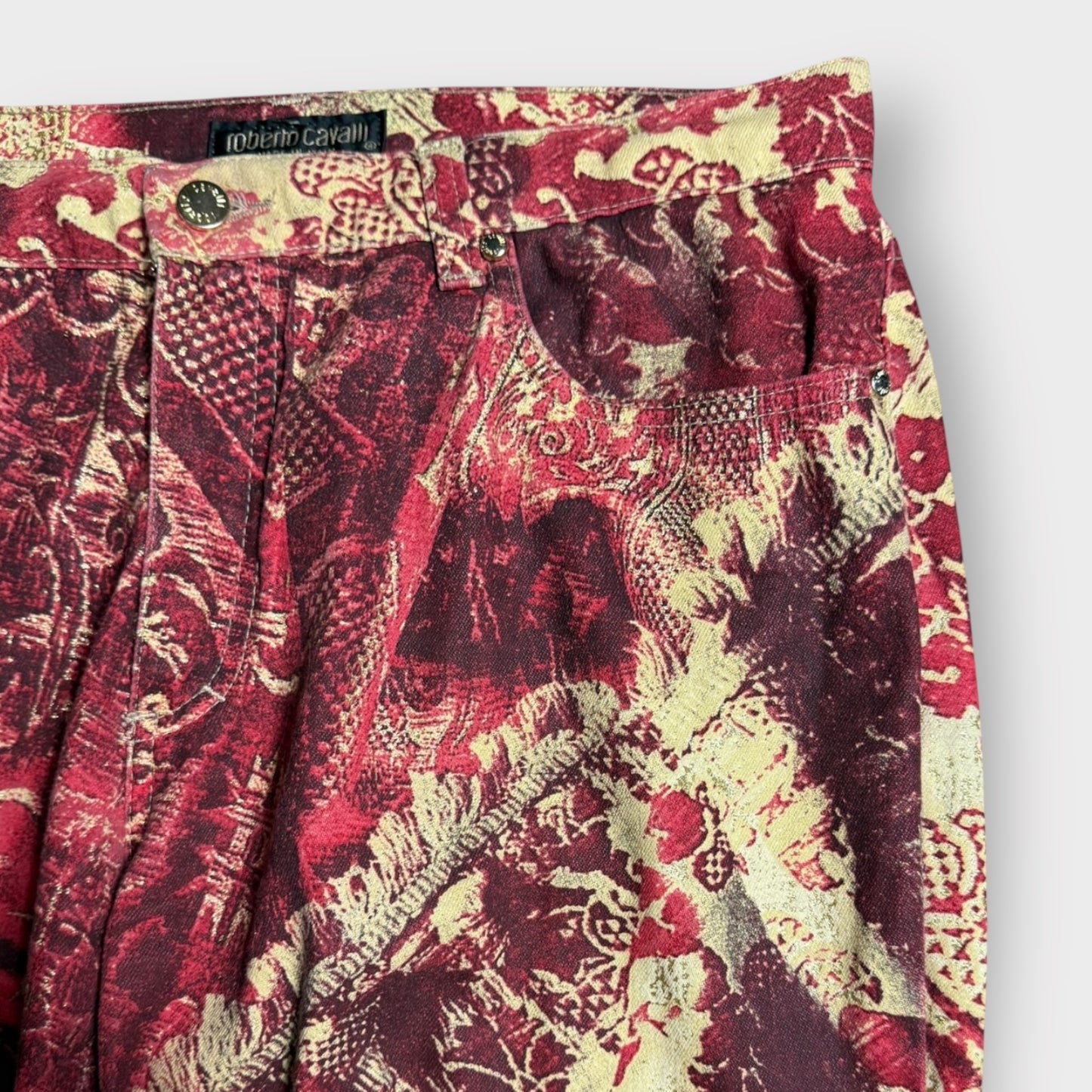 ROBERTO CAVALLI - VTG Printed Denim