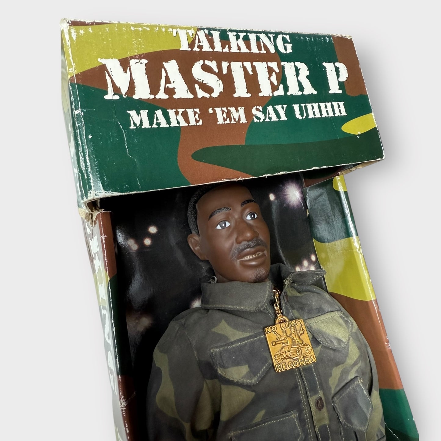 1998' No Limit Master P. 16" Talking figurine