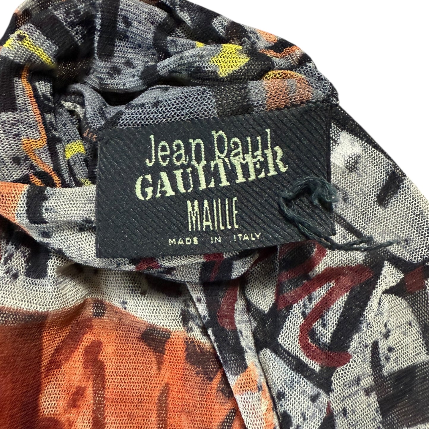 JEAN PAUL GAULTIER - F/W '97 Fight Racism Mesh
