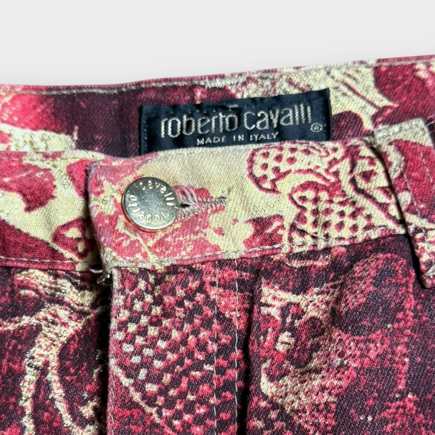 ROBERTO CAVALLI - VTG Printed Denim