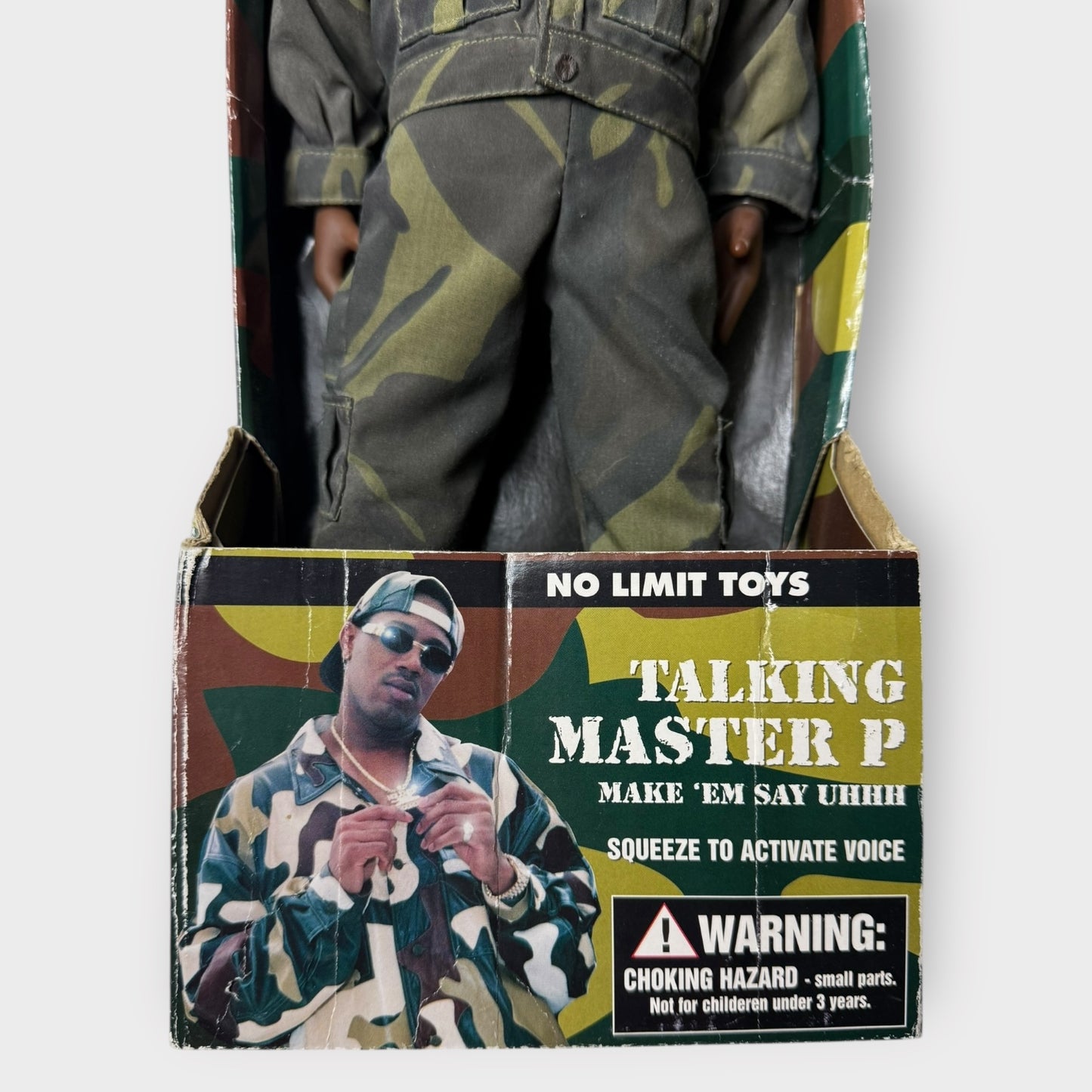 1998' No Limit Master P. 16" Talking figurine