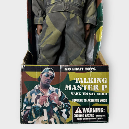 1998' No Limit Master P. 16" Talking figurine