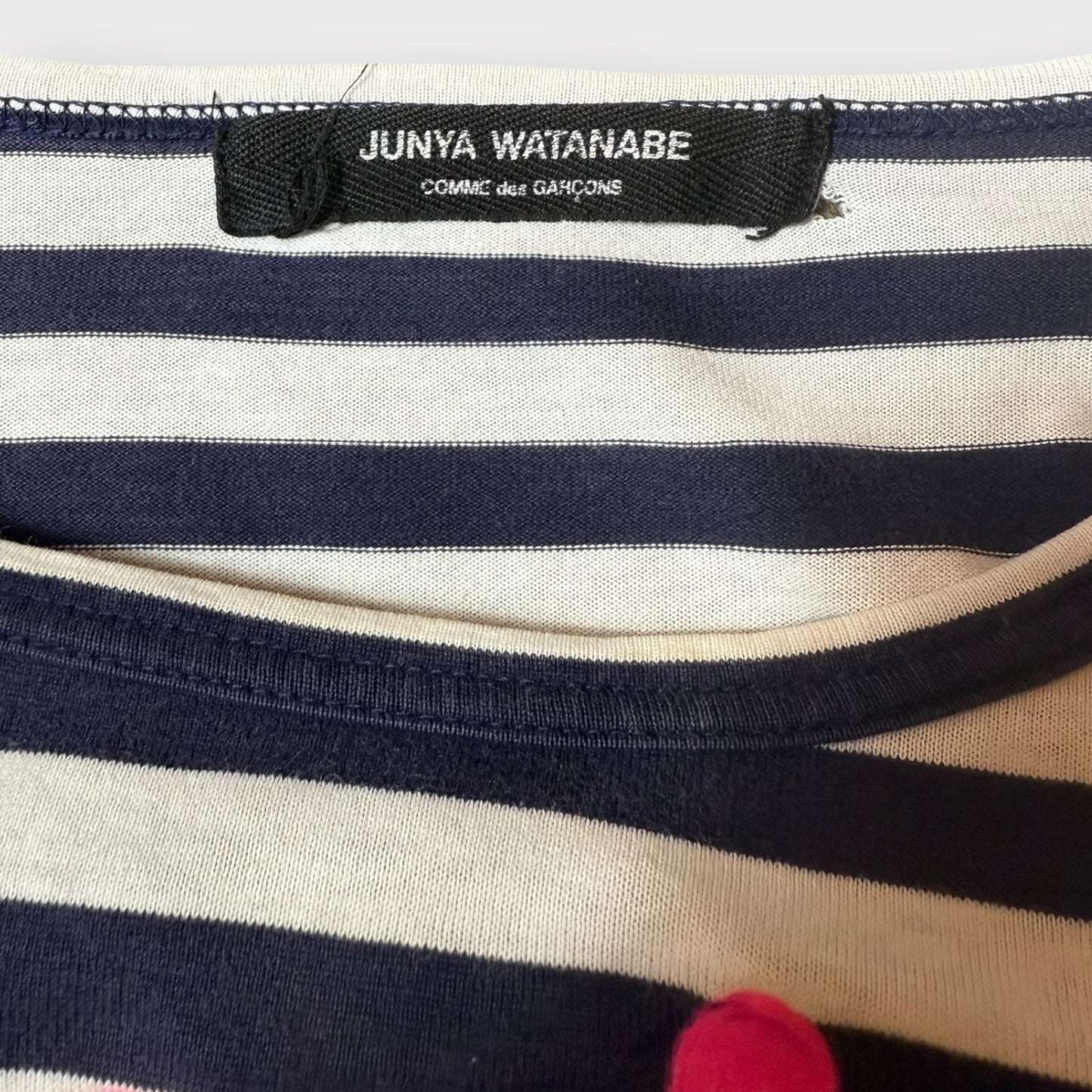 JUNYA WATANABE/COMME DES GARCONS - 2004 "Dear Love" Striped Tee