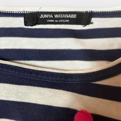 JUNYA WATANABE/COMME DES GARCONS - 2004 "Dear Love" Striped Tee