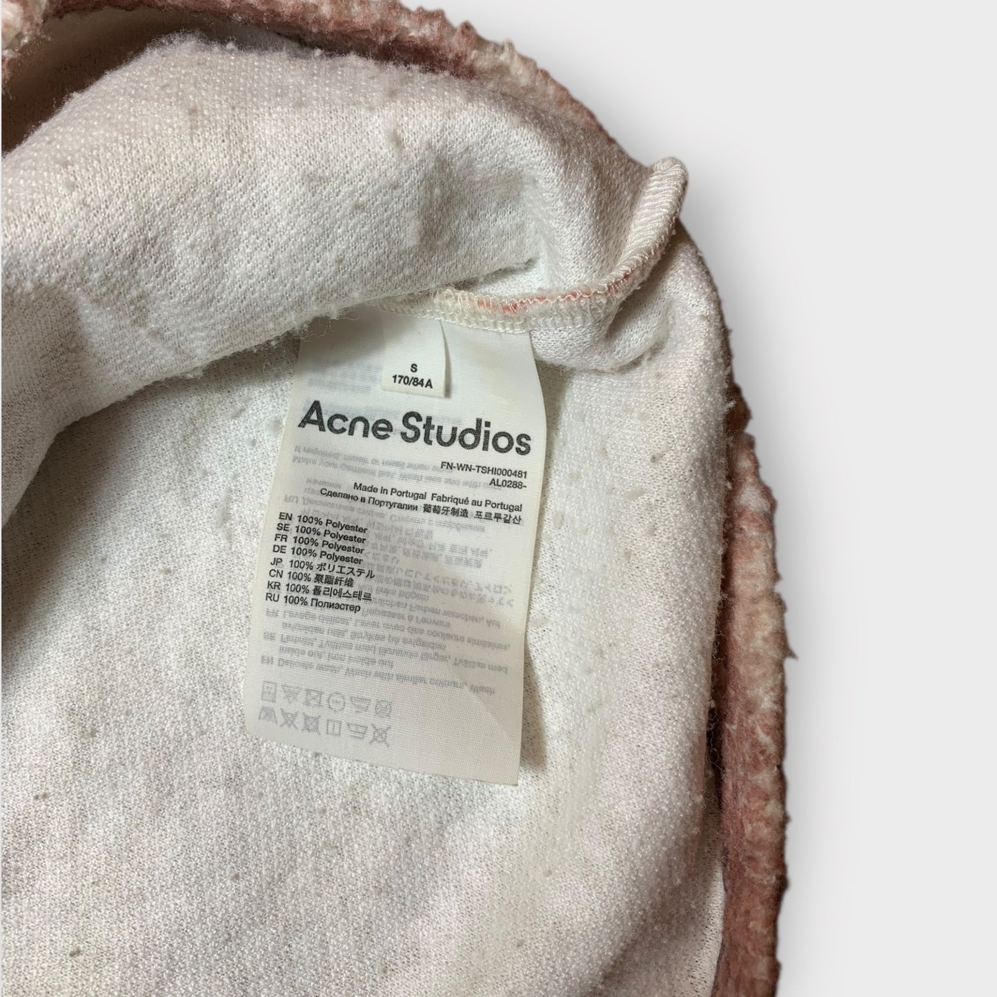 ACNE STUDIOS - Fleece Rose Shirt