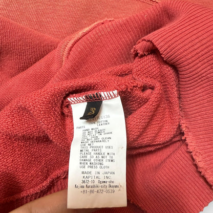 KAPITAL - SS25 Thriller Damaged Studded Hoodie