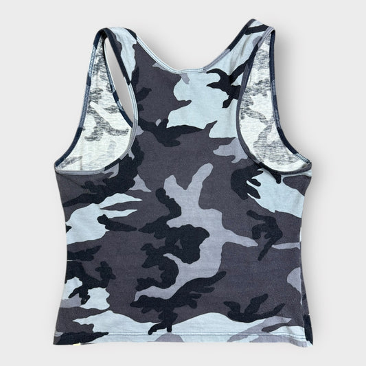 CHRISTIAN DIOR - 2000s Galliano Camo Tank