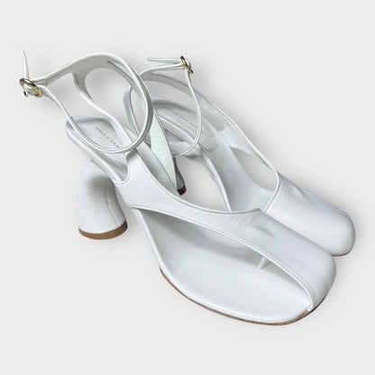 DRIES VAN NOTEN - Asymmetrical "Bridal" Sandals