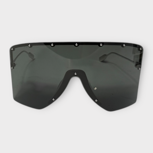 GUCCI - GG 1244S Studded Shield Sunglasses